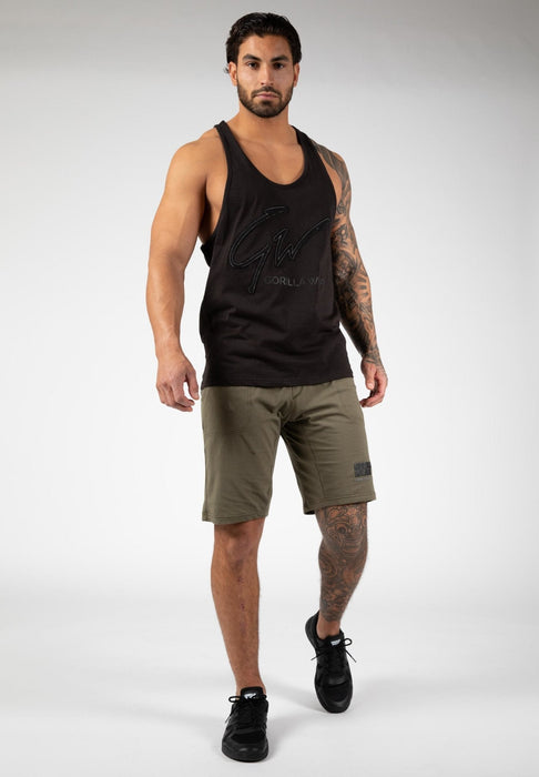 Gorilla Wear Evansville Tank Top - Black - Tank Top at MySupplementShop by Gorilla Wear