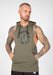 Gorilla Wear Lawrence Hooded Tank Top - Army Green - XL - Tank Top at MySupplementShop by Gorilla Wear