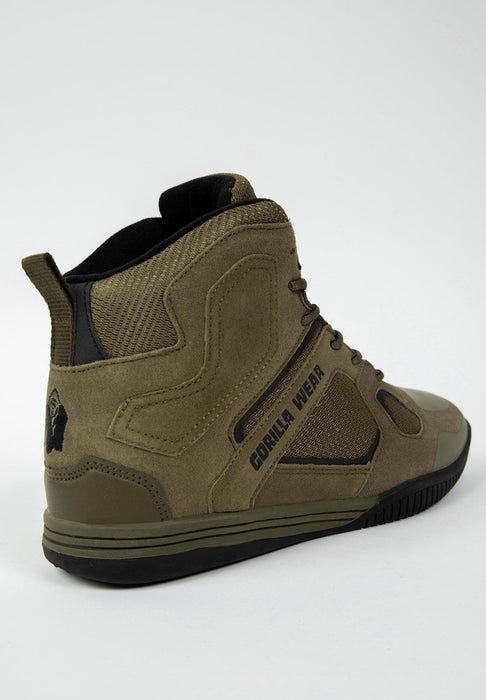 Gorilla Wear Troy High Tops - Army Green - EU 40 - High Tops at MySupplementShop by Gorilla Wear