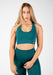 Gorilla Wear Yava Seamless Sports Bra - Green - Sports Bra at MySupplementShop by Gorilla Wear