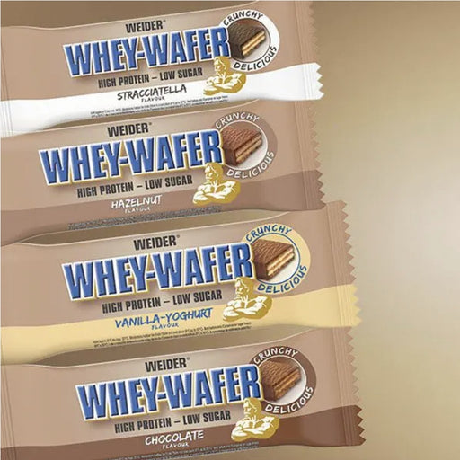 Weider Nutrition Whey Wafer Bar 12 x 35g - Protein bars at MySupplementShop by Weider Nutrition