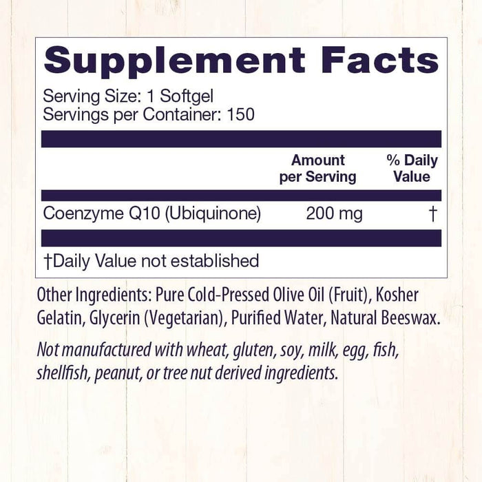 Healthy Origins CoQ10 200mg 150 Softgels - Cellular Health at MySupplementShop by Healthy Origins