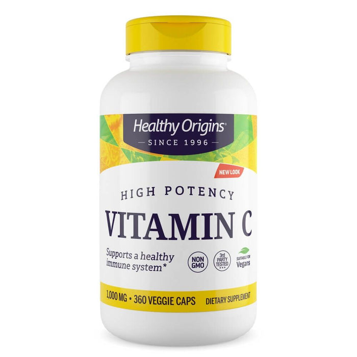 Healthy Origins Vitamin C 1000 mg 360 Capsules - Skin Care at MySupplementShop by Healthy Origins