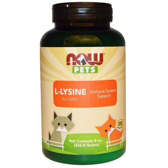NOW Foods Pets, L-Lysin für Katzen – 226 g