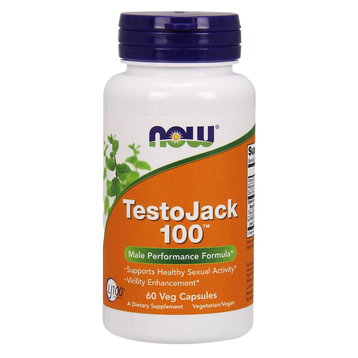 NOW Foods TestoJack 100 – 60 Kapseln