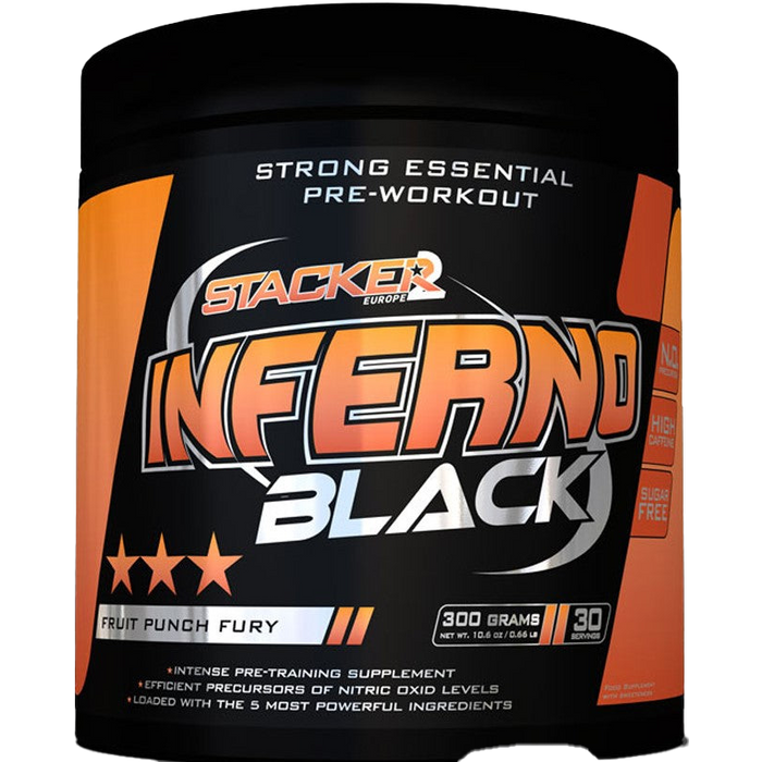 Stacker2 Europe Inferno Black- 300 grams
