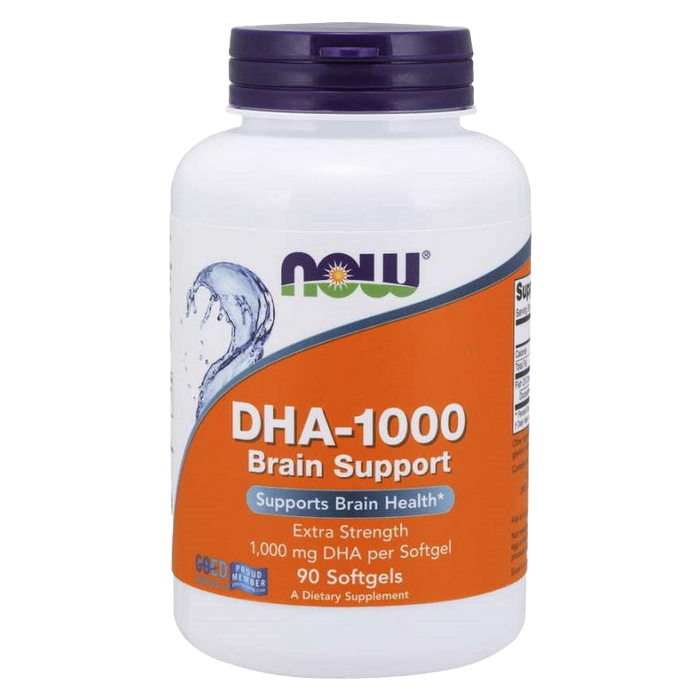 NOW Foods DHA-1000 Brain Support - 90 softgels