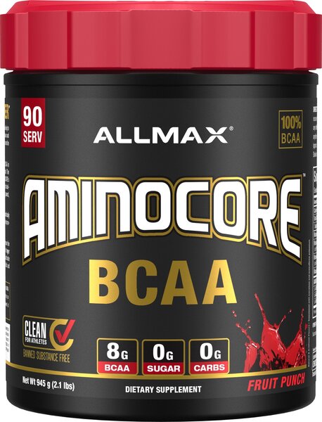 AllMax Nutrition Aminocore BCAA 945g - Amino Acids and BCAAs at MySupplementShop by AllMax Nutrition