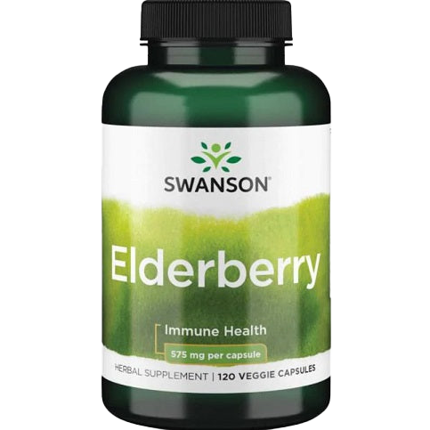 Swanson Elderberry - 120 vcaps