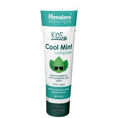 Himalaya Kids Toothpaste, Cool Mint - 80g