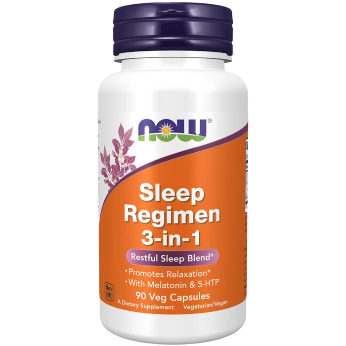 NOW Foods Sleep Regimen 3-in-1 - 90 vcaps