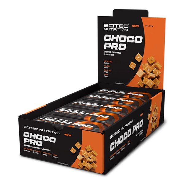 SciTec Choco Pro Bar - 20 x 50g - Protein Bars at MySupplementShop by SciTec