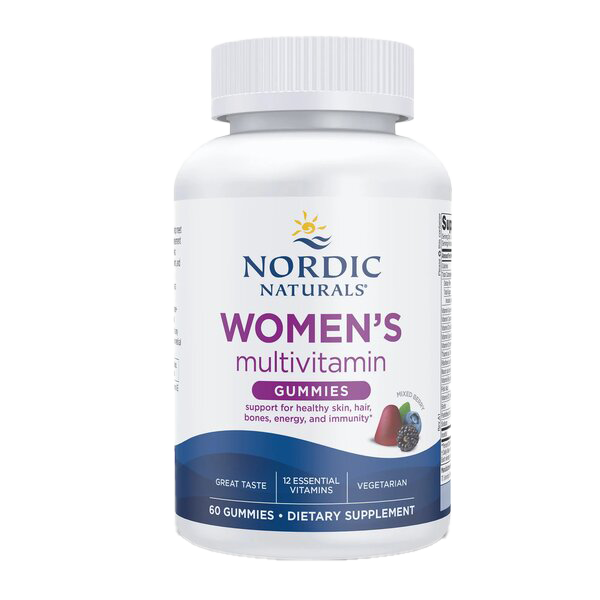 Nordic Naturals Women's Multivitamin Gummies Mixed Berry  60 gummies