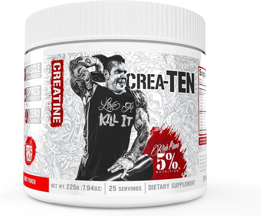 5% Nutrition Crea-TEN - Legendary Series - Fruit Punch - Sports Supplements at MySupplementShop by 5% Nutrition