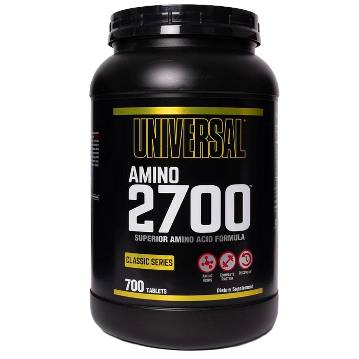 Universal Nutrition Amino 2700 700 tablets for Enhanced Muscle Recovery