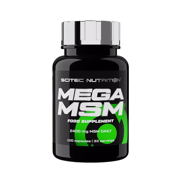 SciTec Mega MSM - 100 caps: Joint Health, Sulfur Support