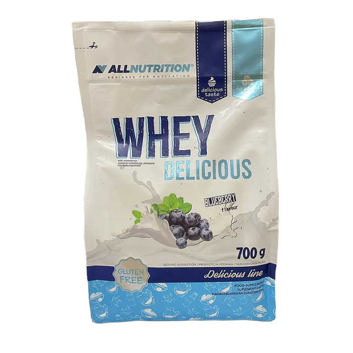 Allnutrition Whey Delicious, Blueberry 700g