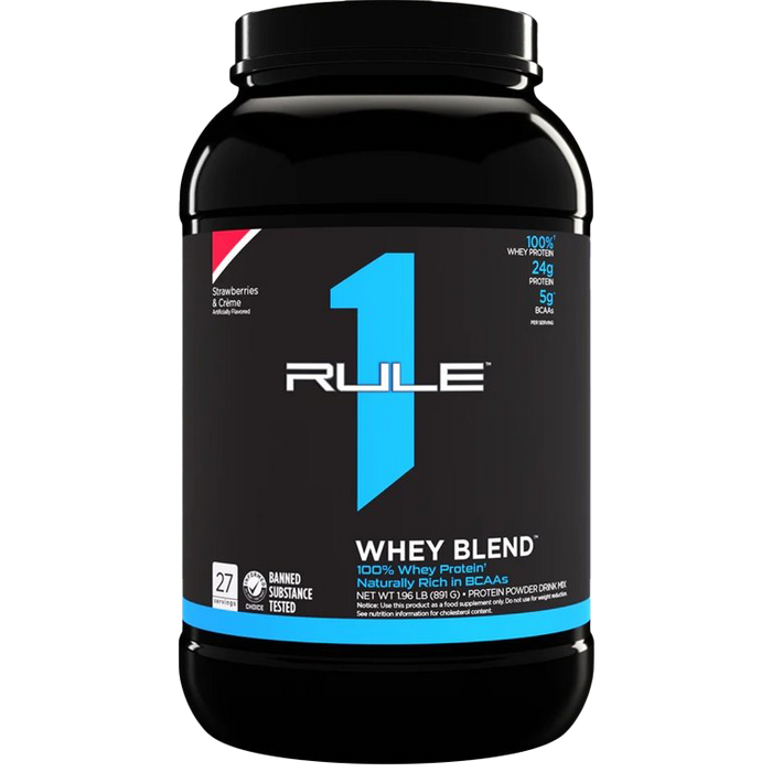 Rule One R1 Whey Blend, Strawberries & Creme