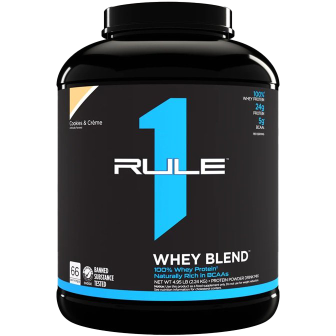 Rule One R1 Whey Blend, Cookies & Creme - 2240g