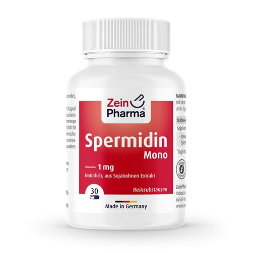 Zein Pharma Spermidin Mono, 1mg - 30 vcaps - Sports Supplements at MySupplementShop by Zein Pharma