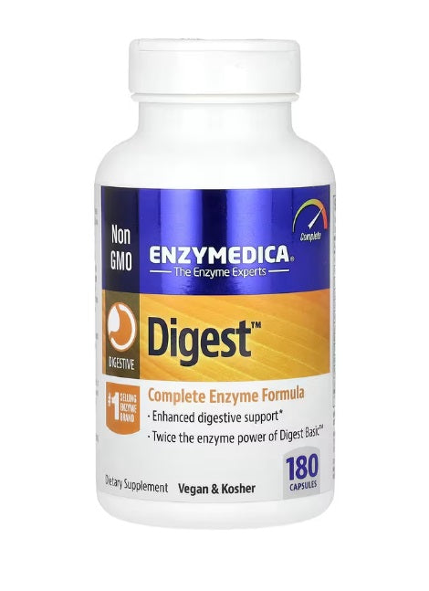 Enzymedica Digest Capsules - 180 caps - Digestive Enzyme at MySupplementShop by Enzymedica