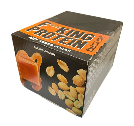 Allnutrition Fitking Protein Snack Bar, Caramel Peanut - 24 x 40g - Sports Nutrition at MySupplementShop by Allnutrition