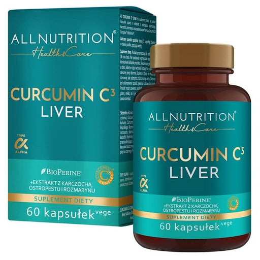 Allnutrition Health & Care Curcumin C3 Liver 60 vcaps - Sports Supplements at MySupplementShop by Allnutrition