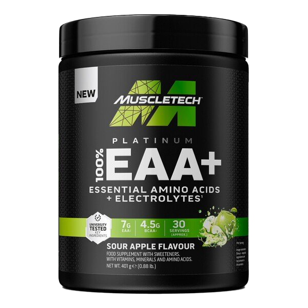 MuscleTech Platinum 100% EAA+, Sour Apple 401g