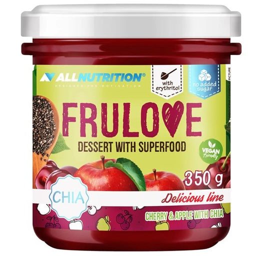 Allnutrition Frulove Dessert with Superfood, Cherry & Apple with Chia 350g - Sports Supplements at MySupplementShop by Allnutrition