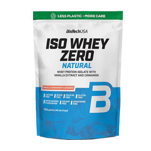 Iso Whey Zero Natural, Vanilla-Cinnamon - 1000g