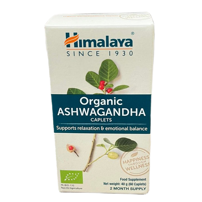 Organic Ashwagandha - 60 caplets
