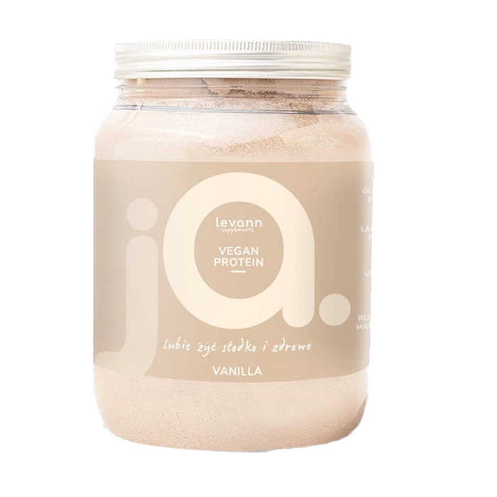 Levann jA Vegan Protein, Vanilla - 500g