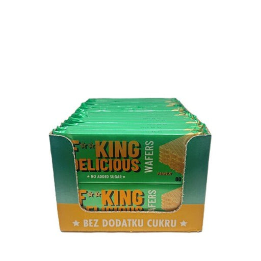 Allnutrition Fitking Delicious Wafers, Peanut - 32 x 80g - Default Title - Protein Wafer at MySupplementShop by Allnutrition