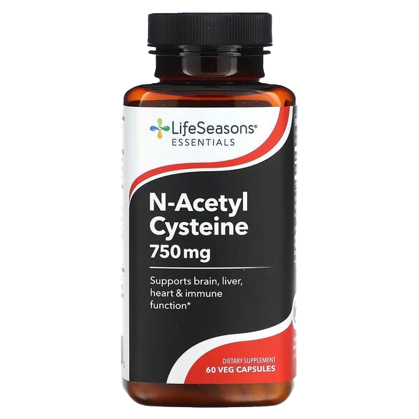 LifeSeasons N-Acetyl Cysteine - 60 vcaps