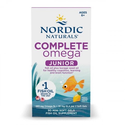 Nordic Naturals Complete Omega Junior 283mg Lemon