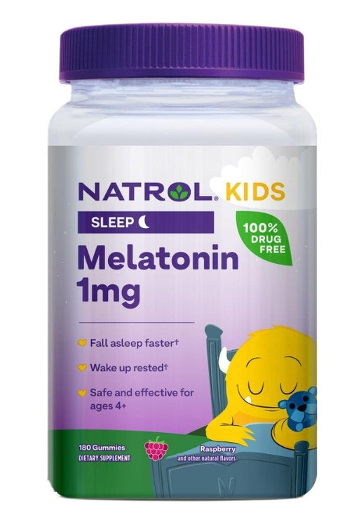 Natrol Kids Melatonin, 1mg (Raspberry) -