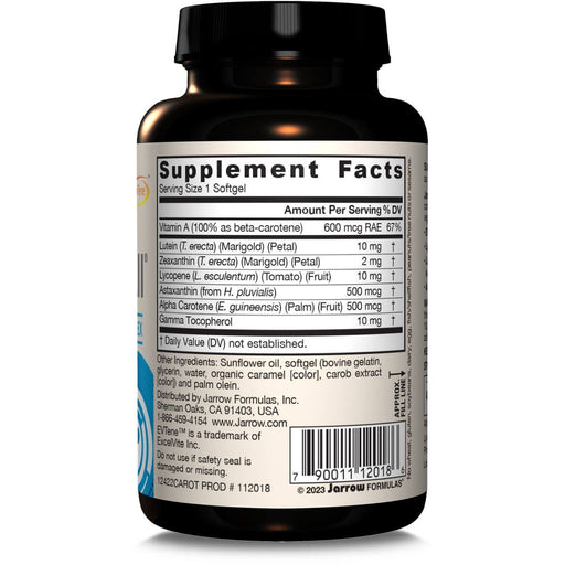 Jarrow Formulas CarotenALL 60 Softgels - Health and Wellbeing at MySupplementShop by Jarrow Formulas