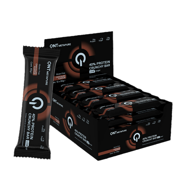 QNT Metapure Crunchy Protein Bar 12 x 65g