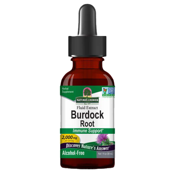 Nature's Answer Burdock Root 2,000mg 1 Oz (30ml)