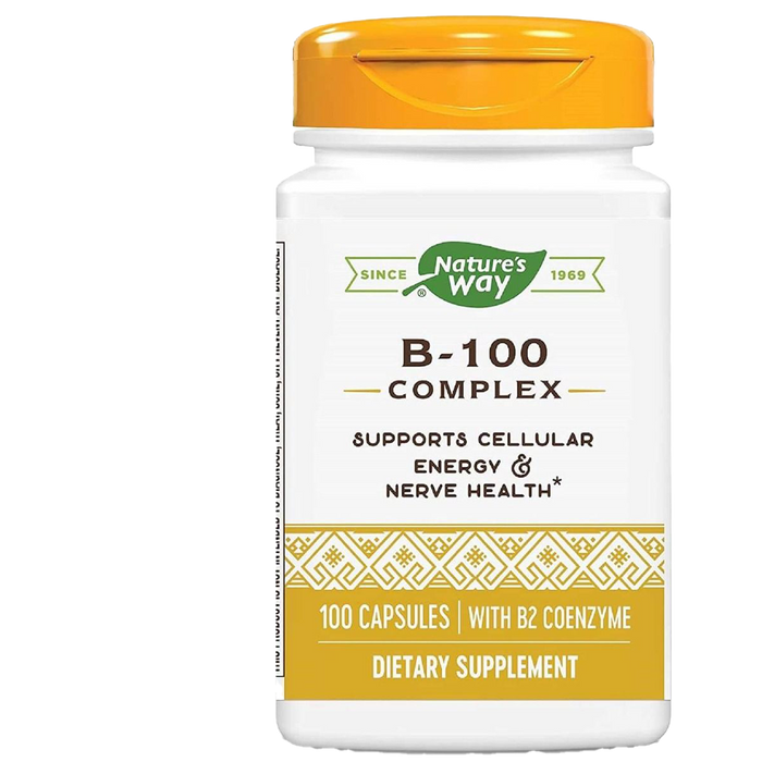 Nature's Way Vitamin B-100 Complex 100 Capsules