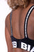 Nebbia Airy Straps Sports Bra 693 - Black - Medium - Sports Bra at MySupplementShop by Nebbia