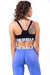 Nebbia Athletic Cut Out Sports Bra 695 - Black - Sports Bra at MySupplementShop by Nebbia