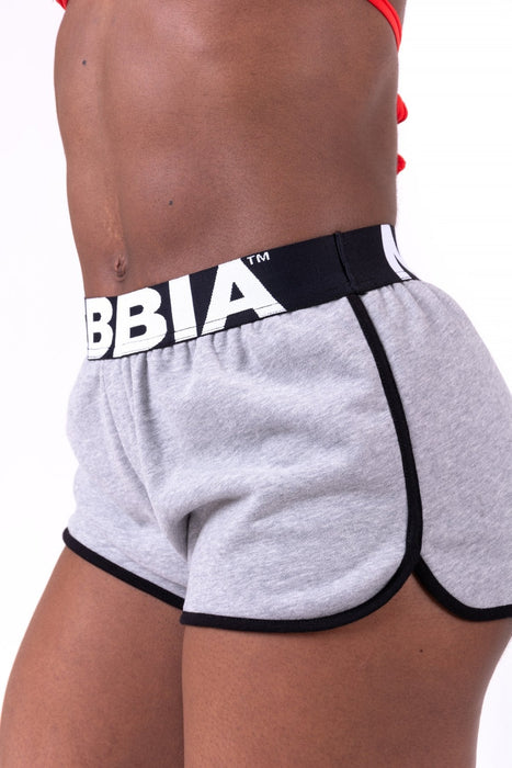 Nebbia Contrast Hem Beach Shorts 697 - Grey - Shorts at MySupplementShop by Nebbia