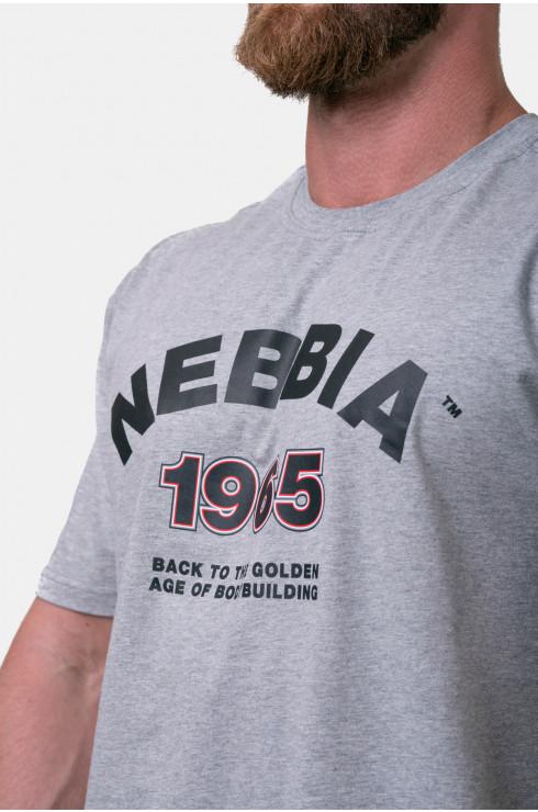 Nebbia Golden Era T-Shirt 192 Light Grey - XL - T-Shirt at MySupplementShop by Nebbia