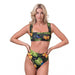 Nebbia High-Energy Bikini Top 553 - Jungle Green - Bikini Top at MySupplementShop by Nebbia