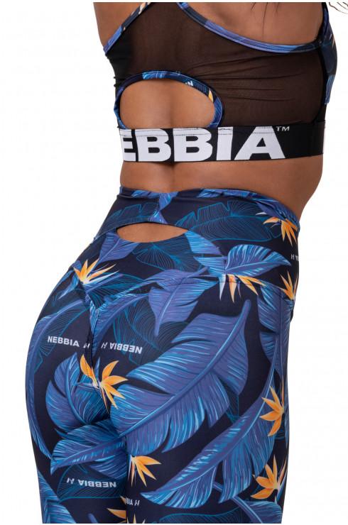 Nebbia High-Waist Ocean Power leggings 561 - Oean Blue - Leggings at MySupplementShop by Nebbia