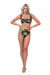 Nebbia High-Waist Sporty Bikini Bottom 555 Jungle Green - Bikini Bottom at MySupplementShop by Nebbia