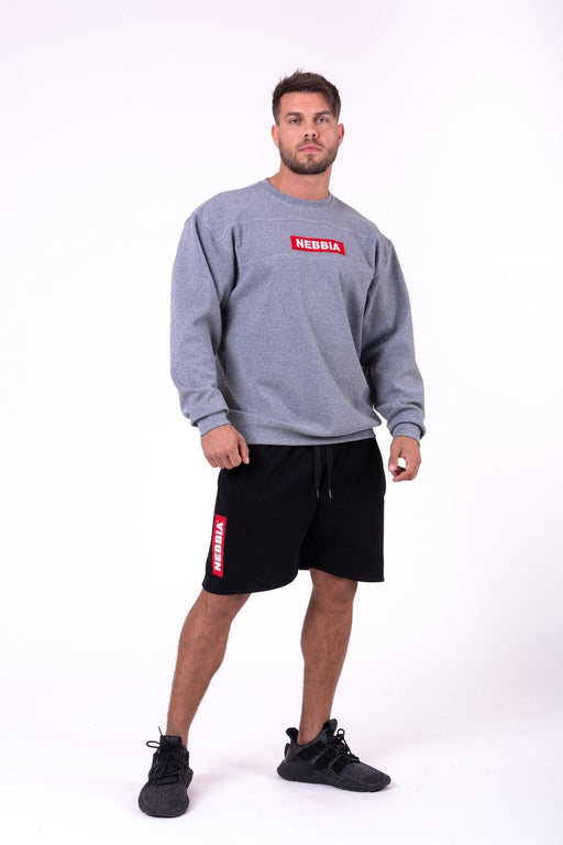 Nebbia Red Label Sweatshirt 148 - Grey - Sweatshirt at MySupplementShop by Nebbia