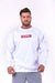 Nebbia Red Label Sweatshirt 148 - White - Sweatshirt at MySupplementShop by Nebbia