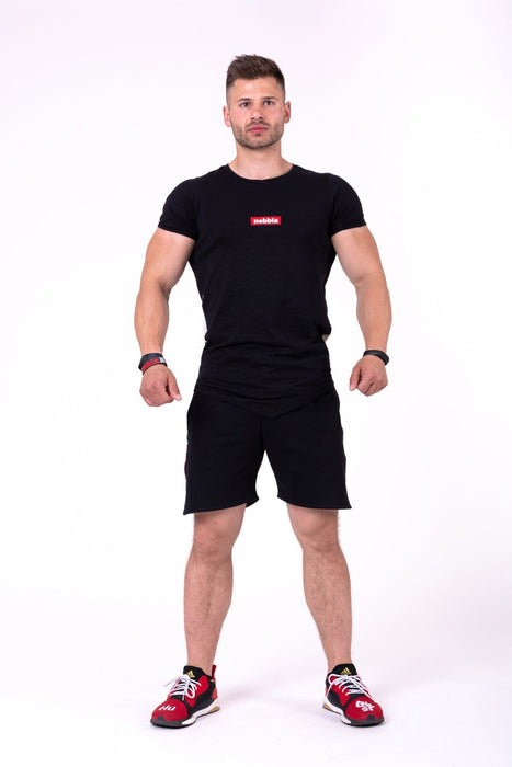 Nebbia Red Label V-Typical T-Shirt 142 - Black - T-Shirt at MySupplementShop by Nebbia